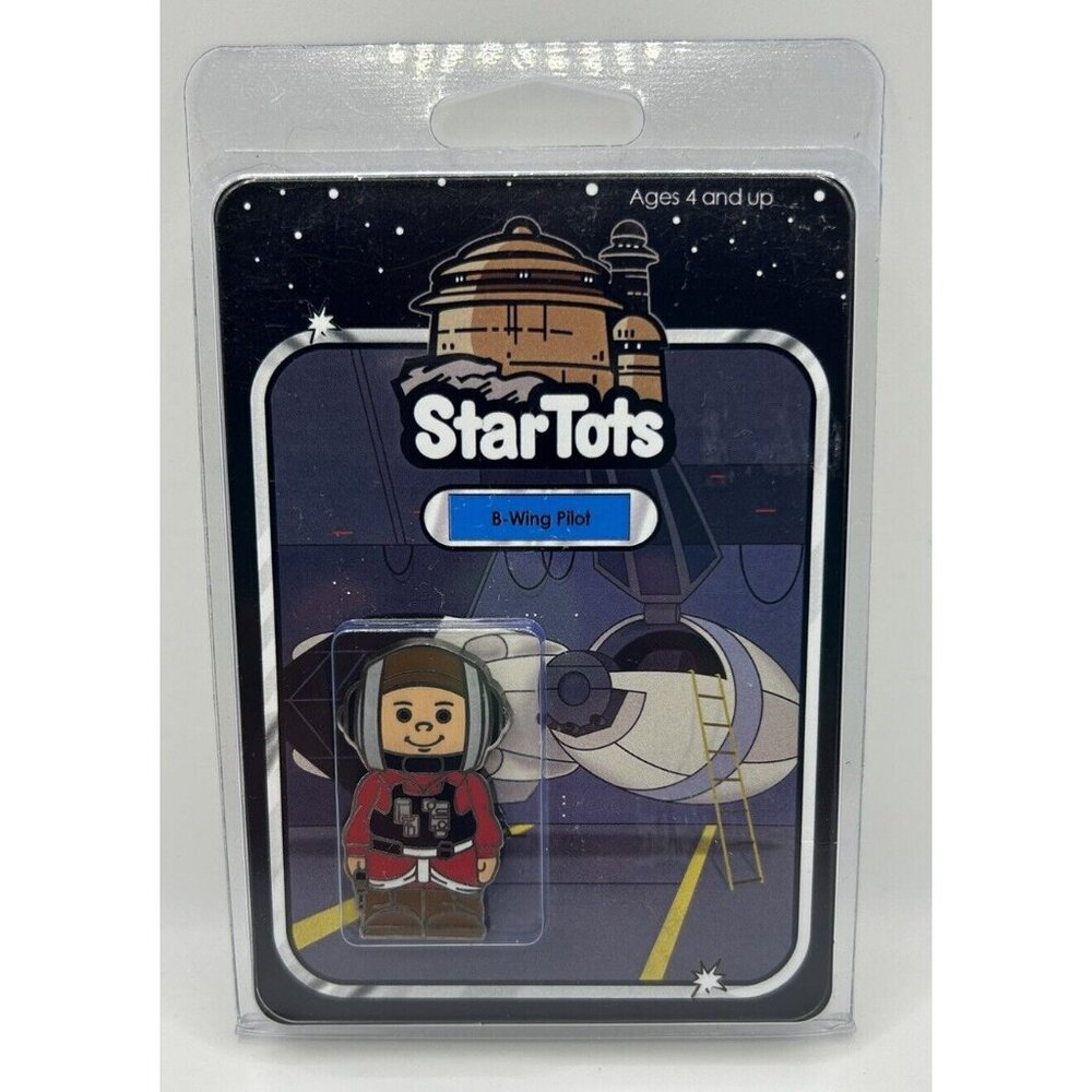 Star Wars Star Tots B Wing Pilot ROTJ Card Celebration Orlando 2017 MOC Coin